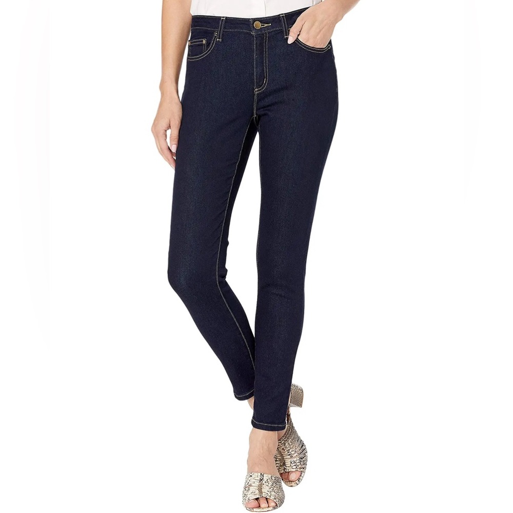 Michael Kors Blue Denim Skinny Jeans Logo Patch